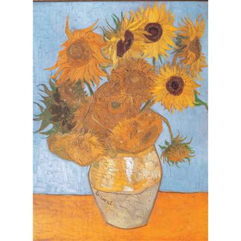 Puzzle Clementoni Museum 1000el Van Gogh: Sun Flowers - 2