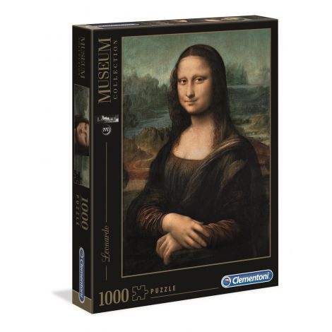 Puzzle Clementoni Museum 1000el Leonardo: Mona Lisa