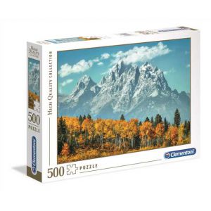 Puzzle Clementoni 500el Grand Teton In Fall