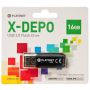 Pendrive Platinet USB 2.0 X-Depo 16GB, Czarny - 3