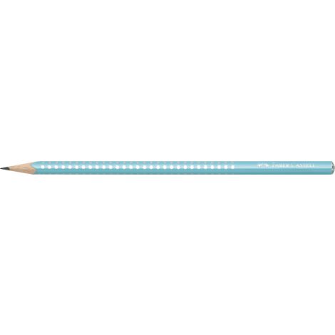 Ołówek Faber-Castell Sparkle Pearly, B, turkusowy