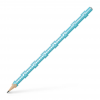 Ołówek Faber-Castell Sparkle Pearly, B, turkusowy - 3