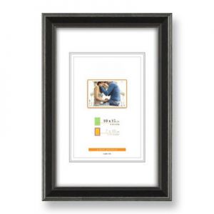 Ramka drewniana Icar DRWA 2 Czarna, 15x21cm