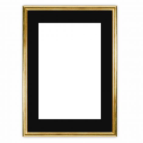 Ramka drewniana Icar HIT 1 Złota, 15x21cm