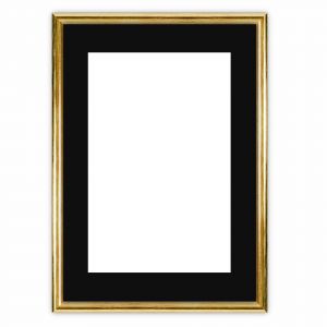 Ramka drewniana Icar HIT 1 Złota, 15x21cm