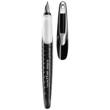 Pióro wieczne Herlitz My Pen dla praworęcznych, Czarno-białe - 2