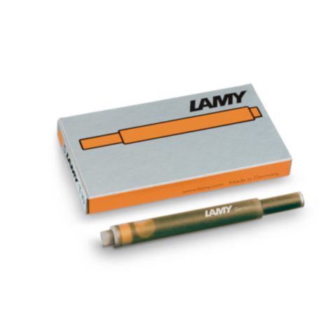 Naboje Lamy T10 5szt brązowe