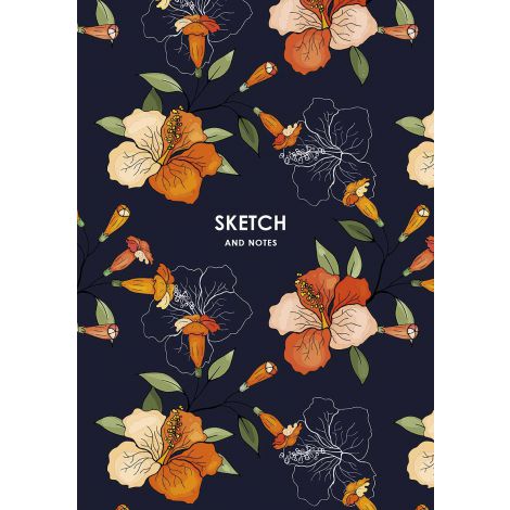 Notes Szkicownik PaperHome A5/64/120g Kwiaty - 2