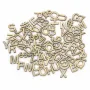 Elementy drewniane Argo Litery 13mm, 86szt - 2