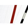 Kołonotatnik Argo Mini Jumbo A5/150/80g kratka Przekładki 5x30 Czerwony - 3