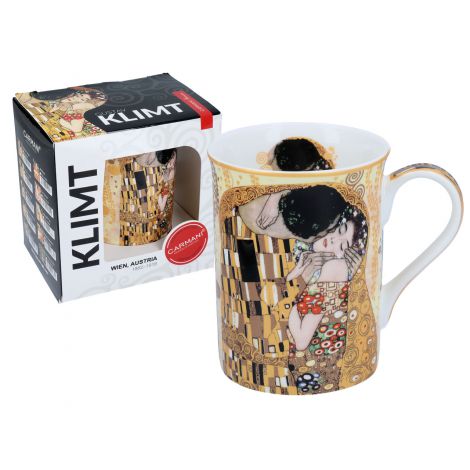 Kubek Classic New Carmani 350ml - G. Klimt, Pocałunek