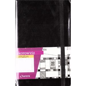 Skorowidz Antra Formalizm A6/104/80g linia, czarny