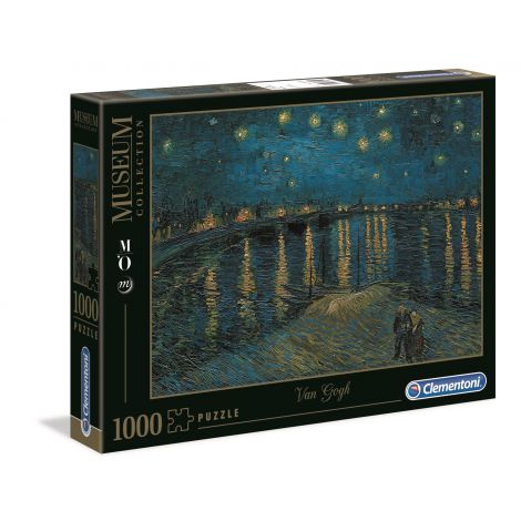 Puzzle Clementoni Museum 1000el Van Gogh: Notte Stellata Sul Rodano