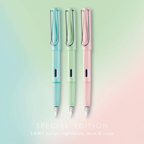 Pióro wieczne Lamy Safari Limited Edition Light Mint M ABS - 5