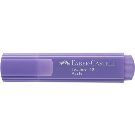 Zakreślacz Faber-Castell 1546 pastelowy, liliowy - 2