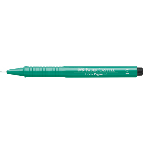 Cienkopis Faber-Castell Ecco Pigment, 0.1mm, zielony - 2
