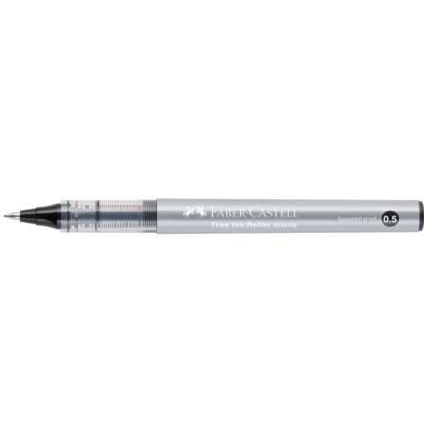 Cienkopis kulkowy Faber-Castell Free Ink, 0.5mm, czarny