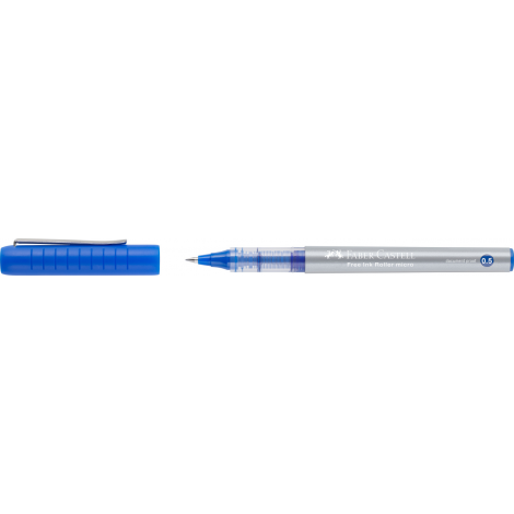 Cienkopis kulkowy Faber-Castell Free Ink, 0.5mm, niebieski - 5