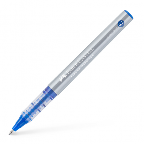 Cienkopis kulkowy Faber-Castell Free Ink, 0.7mm, niebieski - 5