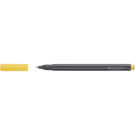 Cienkopis Faber-Castell Grip, 0.4mm, jasnożółty
