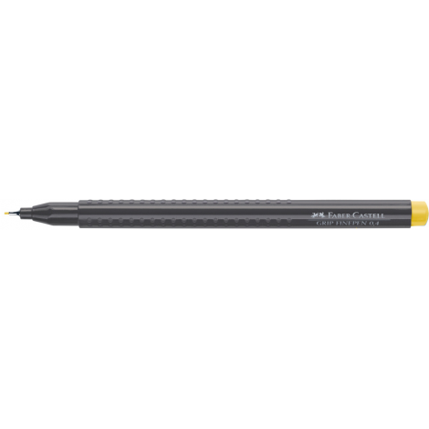 Cienkopis Faber-Castell Grip, 0.4mm, jasnożółty - 3