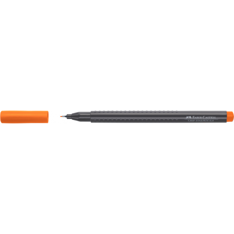 Cienkopis Faber-Castell Grip, 0.4mm, pomarańczowy