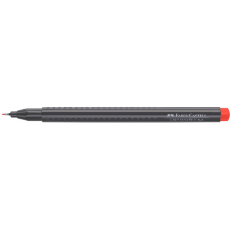Cienkopis Faber-Castell Grip, 0.4mm, czerwony - 3