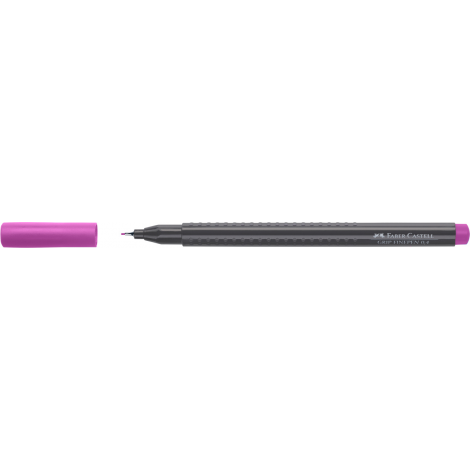 Cienkopis Faber-Castell Grip, 0.4mm, śliwkowy