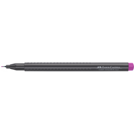 Cienkopis Faber-Castell Grip, 0.4mm, śliwkowy - 3