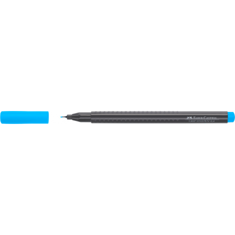 Cienkopis Faber-Castell Grip, 0.4mm, błękitny