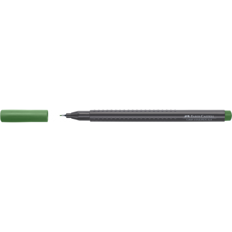 Cienkopis Faber-Castell Grip, 0.4mm, zielony