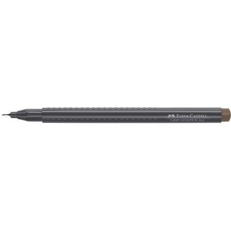 Cienkopis Faber-Castell Grip, 0.4mm, orzechowy - 2