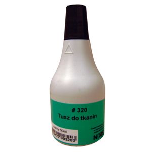 Tusz do tkanin Noris 50ml, Czarny