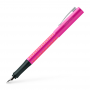 Pióro Wieczne Faber-Castell Grip 2010, Różowo-Pomarańczowe F - 2