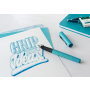 Naboje atramentowe Faber-Castell, krótkie, turkusowe, 6 sztuk - 4