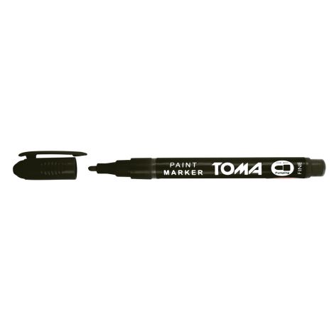 Marker olejowy Toma 441 cienki 1.5mm, Czarny - 2
