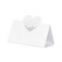 Wizytówki na stół PartyDeco Serce, 9x6.5cm, 10szt - 2