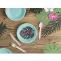 Wizytówki na stół PartyDeco, Aloha Monstera, 6szt - 3