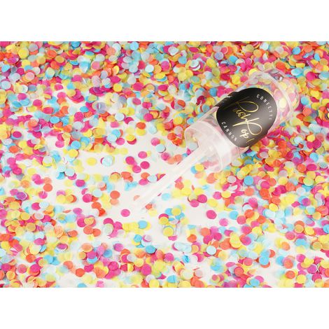 Konfetti Push Pop PartyDeco, mix kolorów