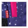 Plecak Easy Spokey Gwiazdki fioletowy - 6