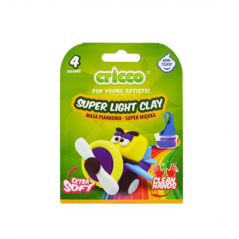 Masa piankowa Cricco Zestaw Mini Środki Transportu, 30g - 2
