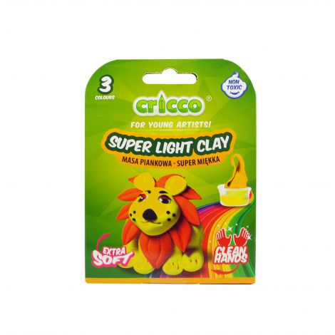 Masa Piankowa Cricco Zestaw Mini Zwierzaki, 30g