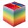 Notes kostka Herlitz Big Rainbow, 9x9x9cm, 700szt