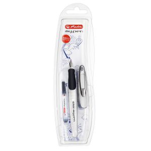 Pióro wieczne Herlitz My Pen dla praworęcznych, Biało-czarne