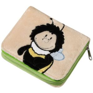 Portfel Nici 12x9.5cm, pluszowy Pszczółka