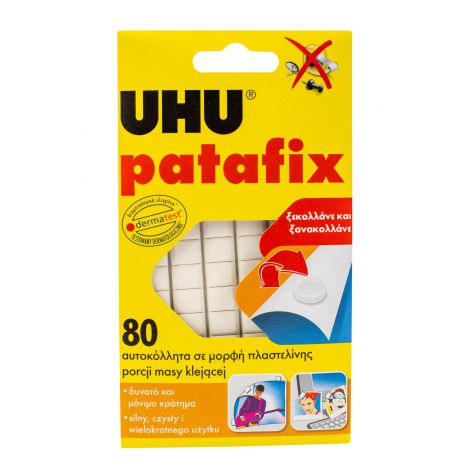 Masa klejąca UHU Patafix 80 porcji, biała