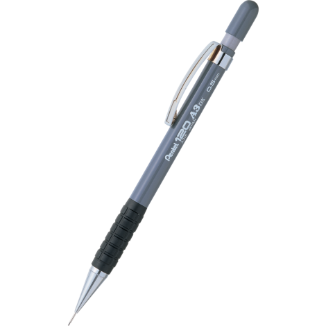 Ołówek automatyczny Pentel 120 0.5mm, Szary
