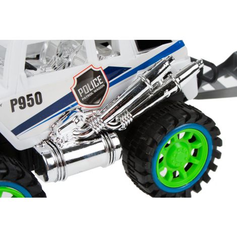 Auto Terenowe Policja Z Lawetą, 52x18x17 cm - 4