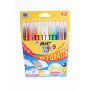 Pisaki Bic Kids Couleur & Erase, 10 kolorów + 2 wymazywacze - 3