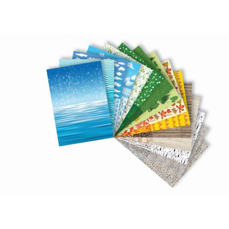 Blok z motywami Happy Color Natura A4/15/80g - 3